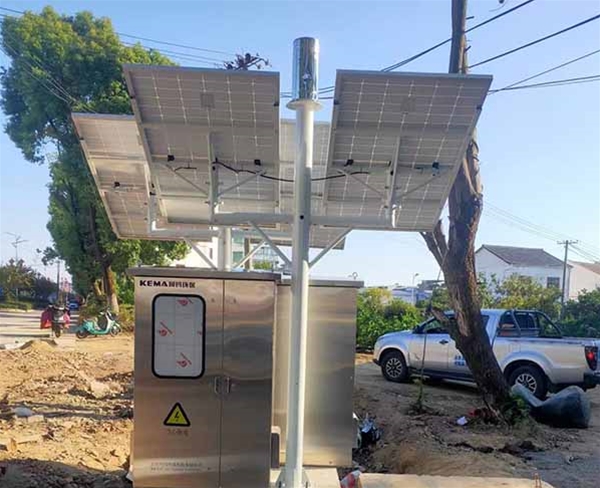 撫州市文昌里污水收集管網(wǎng)工程-太陽能智能截流井設備 (1)